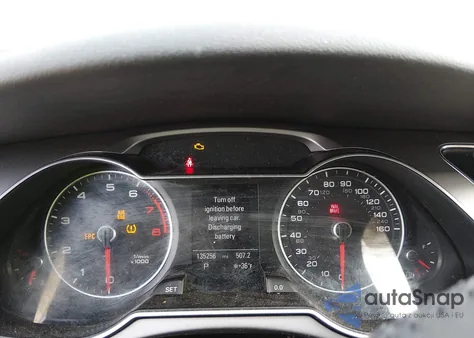 2013 Audi A4 2.0T Premium from USA, damaged, VIN WAUKFAFL1DN044402